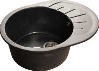 Кухонная мойка GranFest Rorndo 580L, R-580L черный